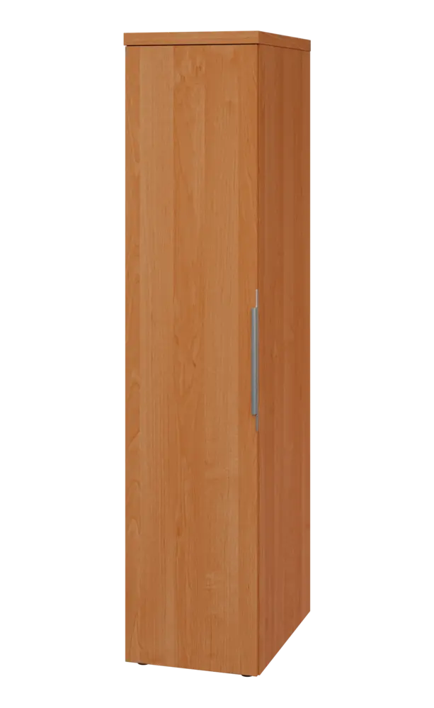 SIST 5 - 42 šatní skříň, 1-dveřová, tyč, levá, 1820x400x600, olše jantar